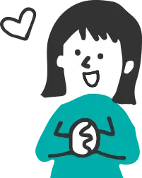解決へのときめきの表情