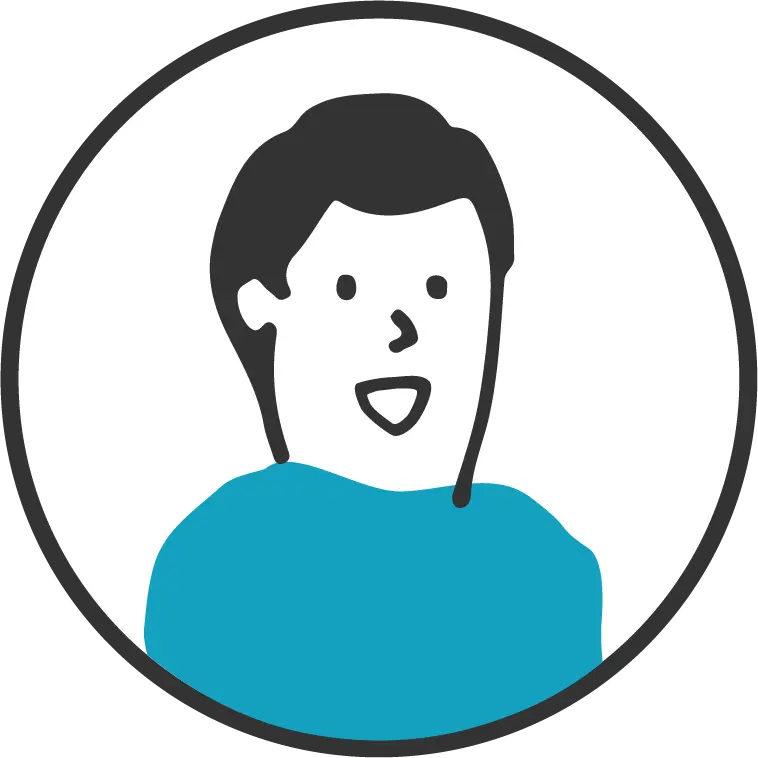 男性のイラスト