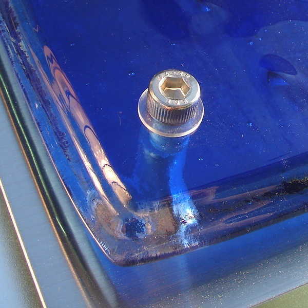 高級感あふれるモダンなアート表札の画像