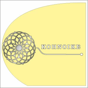 カラーキルン表札のデザイン