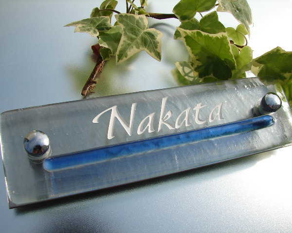 マンション用機能門柱表札の画像