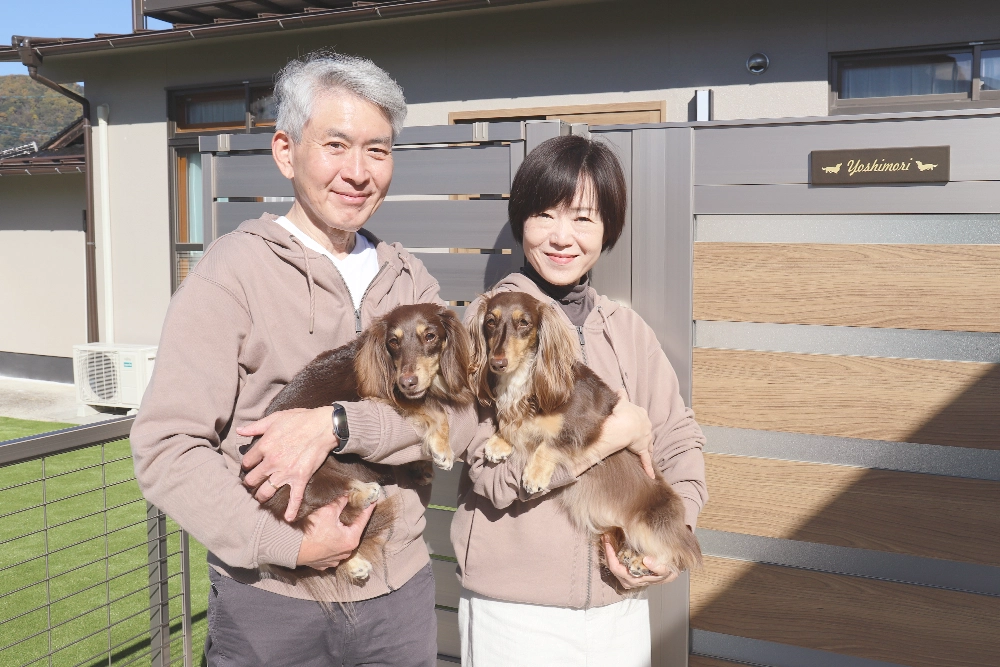 インタビュー タイル表札をお取付けの吉森様邸 画像