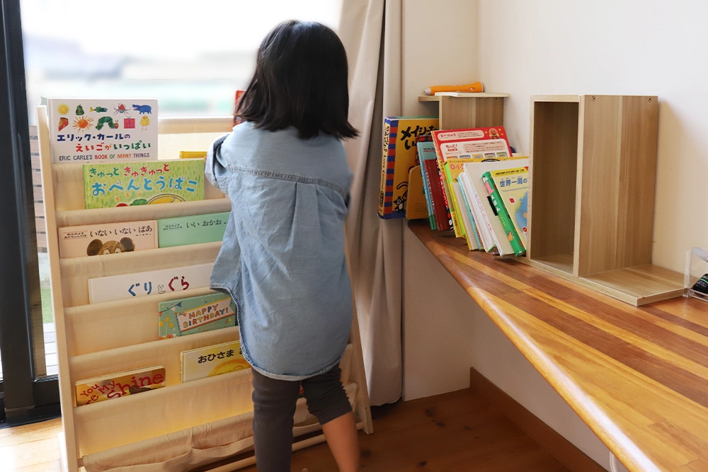 まるで小さな図書館の画像