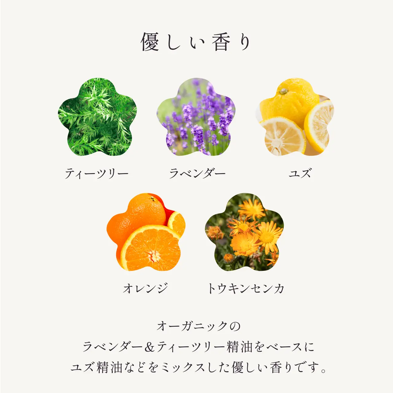 優しい香り