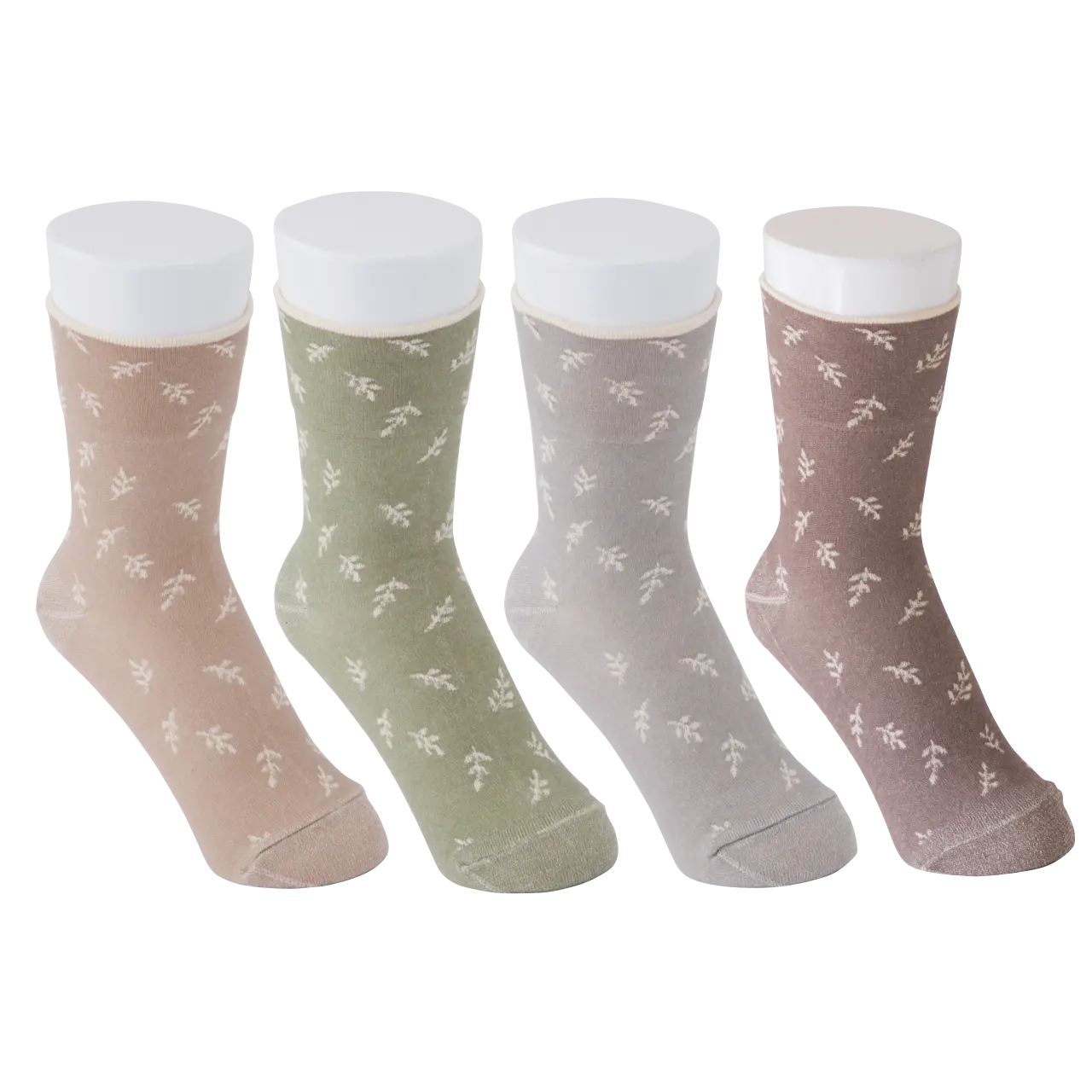 オーガ二ックコットン リーフソックス