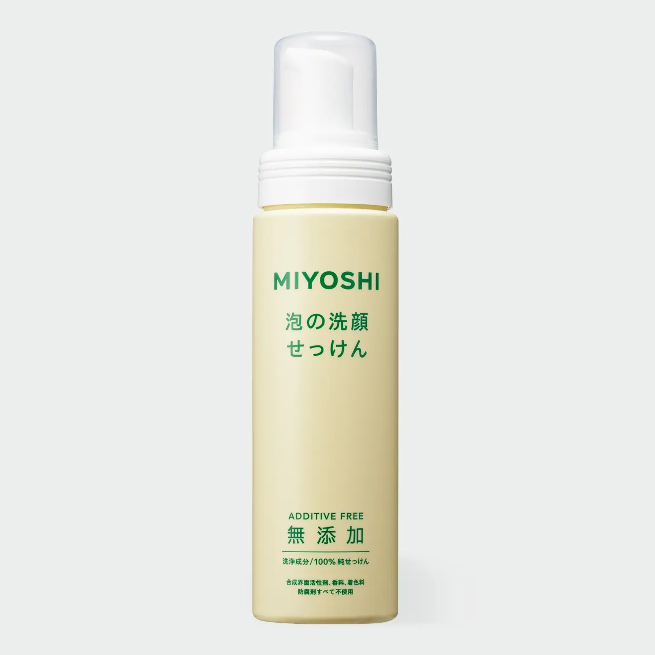 MIYOSHI 泡の洗顔せっけん
