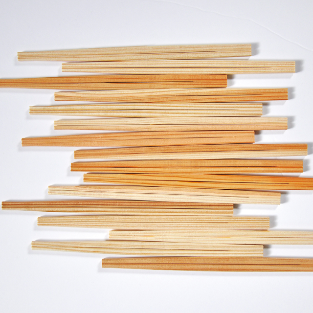 “森を育てるワリバシ
