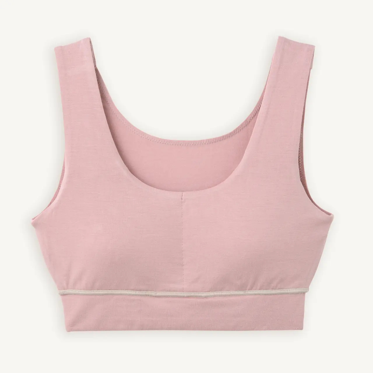 竹布 コンフォートソフトブラ ピンクベージュ