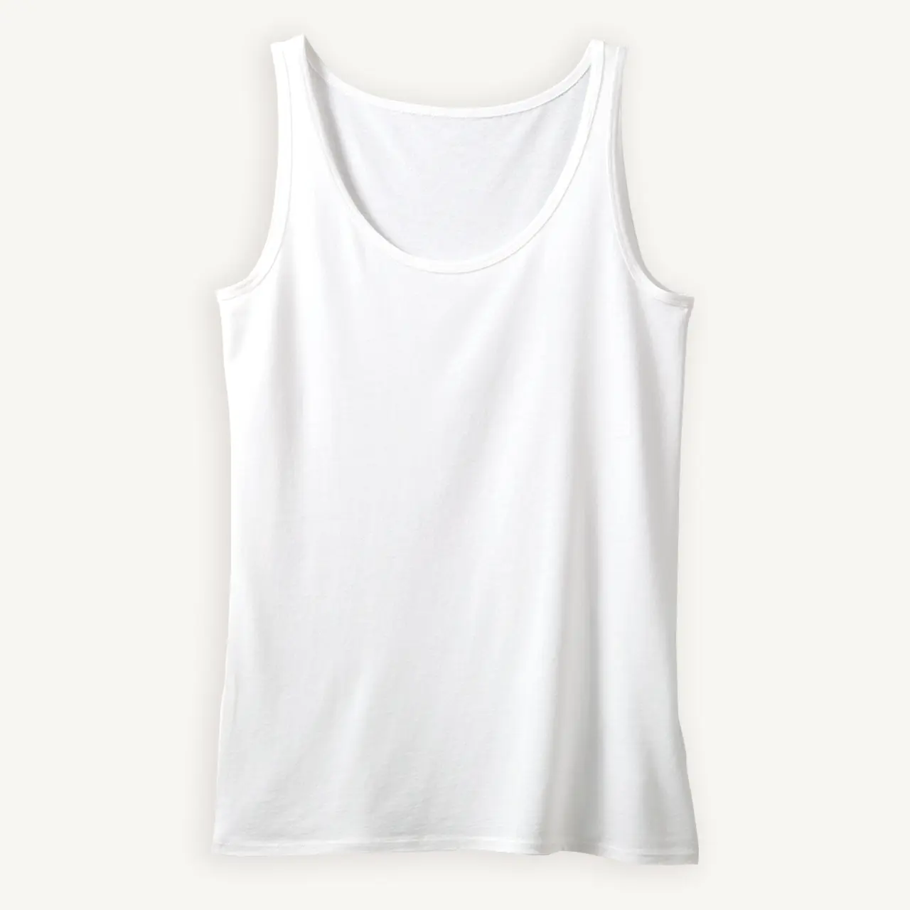 TAKEFU さらりノースリーブ オフホワイト