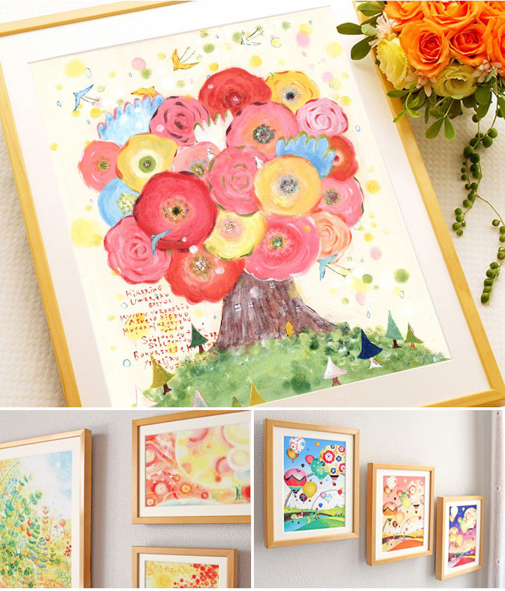 玄関やリビング・店舗に飾る幸せ絵画・風水・癒し | 絵画販売