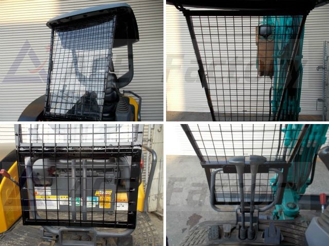 フロントガード　キャノピ　ゴムクローラー 建機部品 ユンボ部品