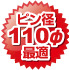 ピン径110φ最適