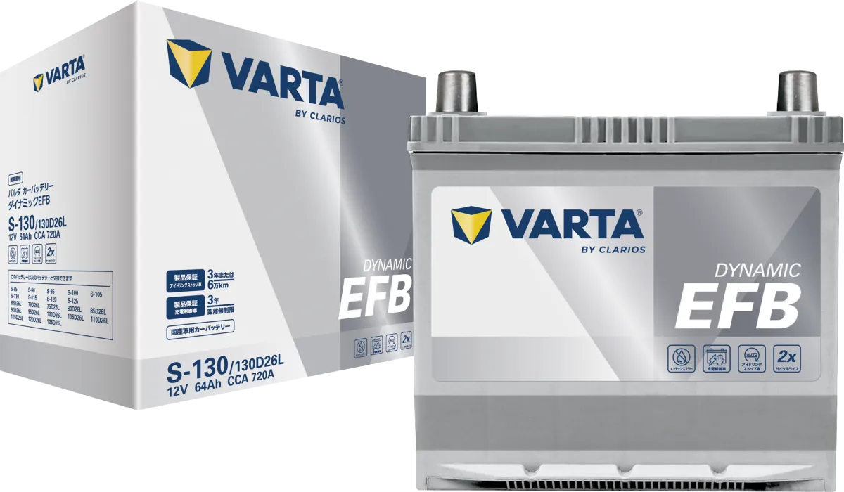 VARTA Dynamic EFB JIS規格 バッテリー本体