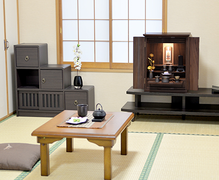 期間限定特別キャンペーン】モダンミニ仏壇 由布院 18号 | コンパクト