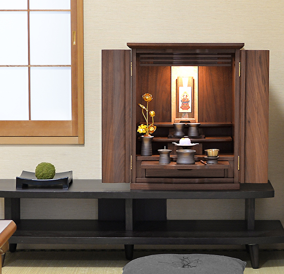 期間限定特別キャンペーン】モダンミニ仏壇 由布院 18号 | コンパクト