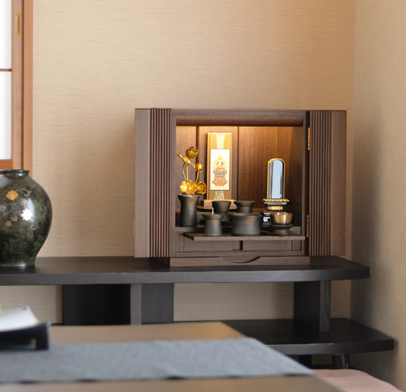 期間限定特別キャンペーン】モダンミニ仏壇 ポルカ 13号 | コンパクト