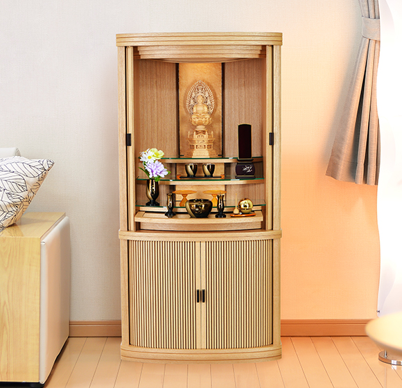 期間限定特別キャンペーン】シフォン ナチュラル 20×40号 | スリム仏壇