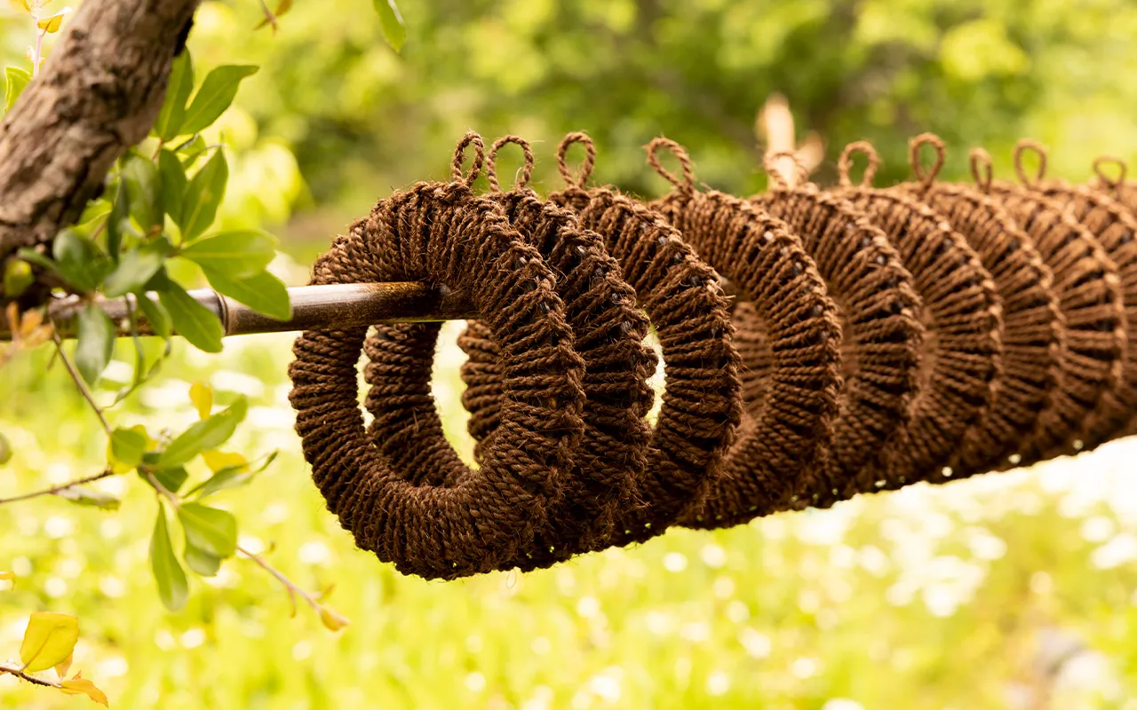 Broom Craft 国産棕櫚 鍋敷き（小・中・大）