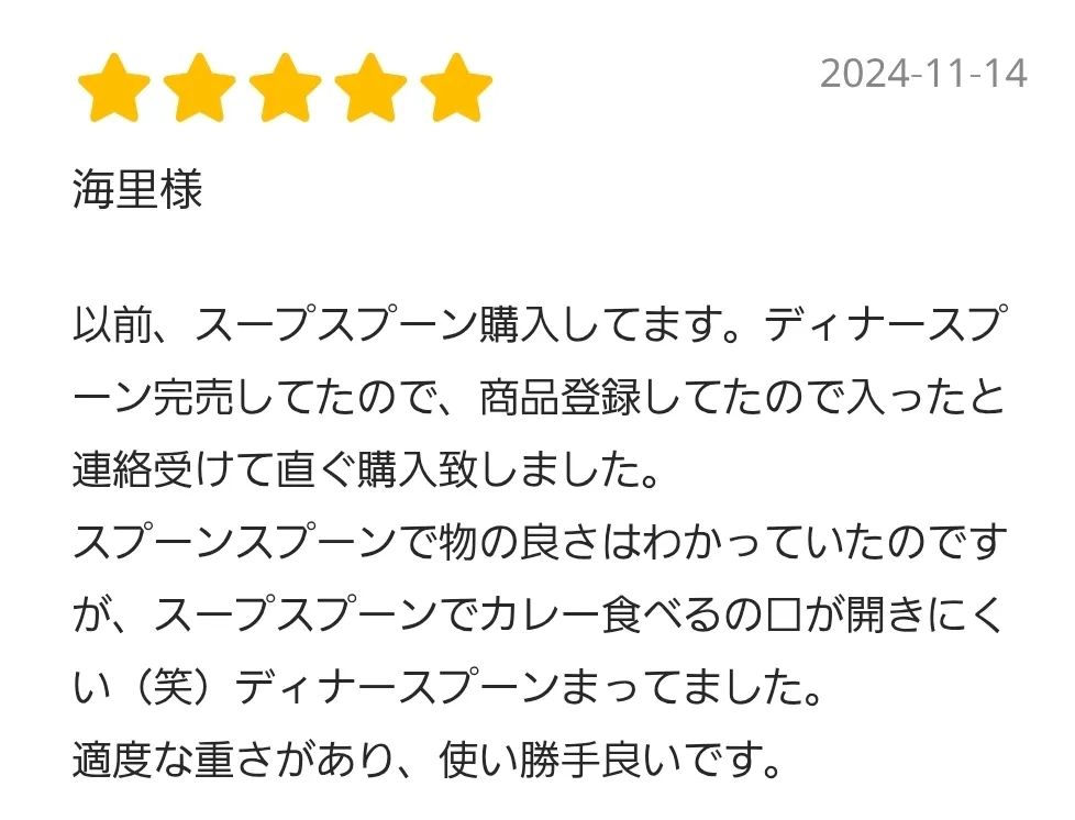 THE ディナースプーン（THE）
