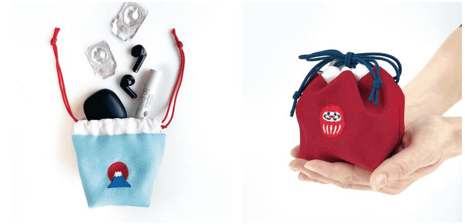 縁起の良い 縁福巾着 - kenema -