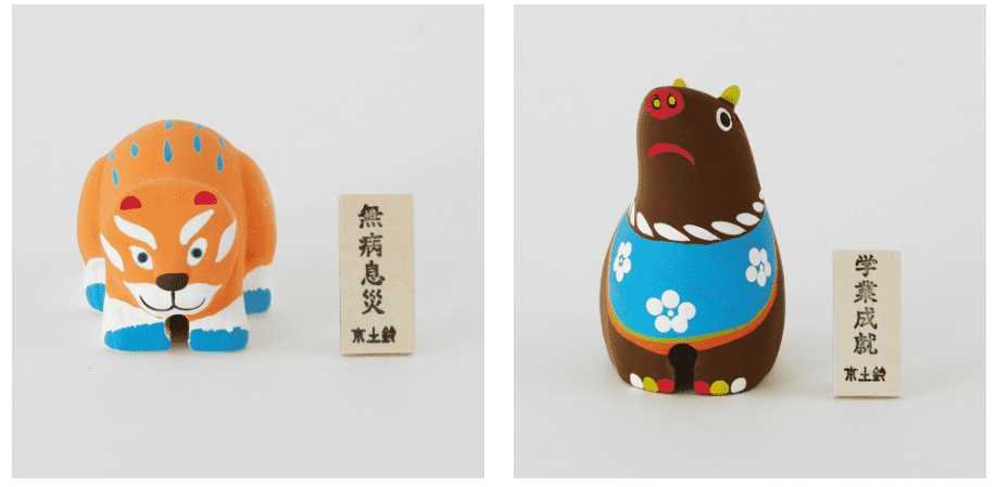 縁起物の置物 京土鈴 | 四字熟語