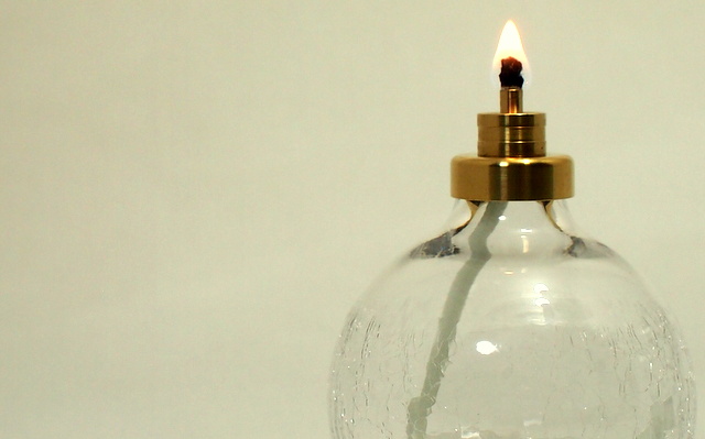 日本製オイルランプ - Winged Wheel -