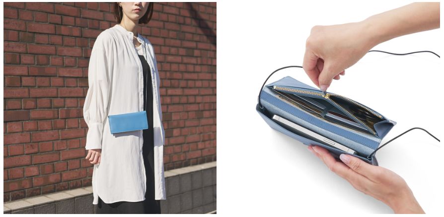 牛革のコードウォレット - CORGA -