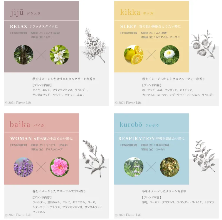 和精油のアロマティックディフューザー - hana to mi -