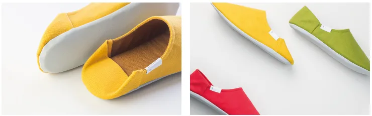帆布バブーシュ - ABE HOME SHOES -
