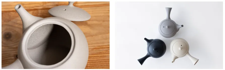 常滑焼の急須 IROIRO 01- JINSUI