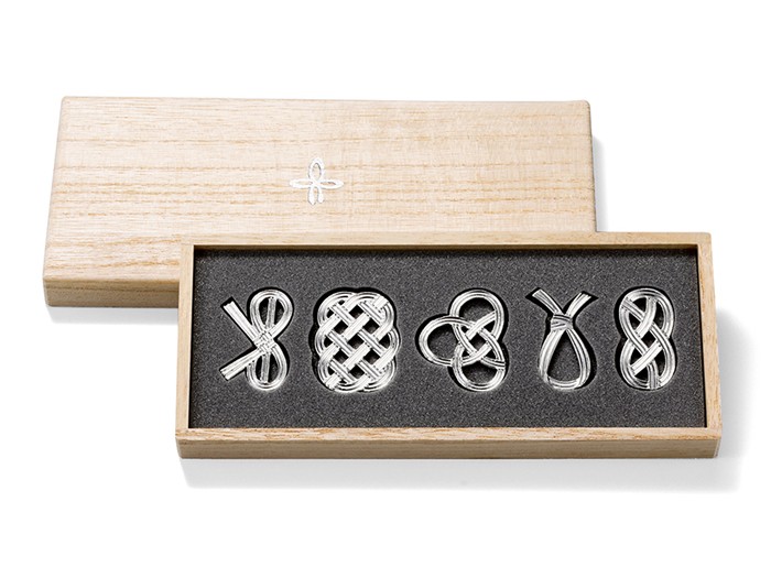 曲げる箸置「結び」