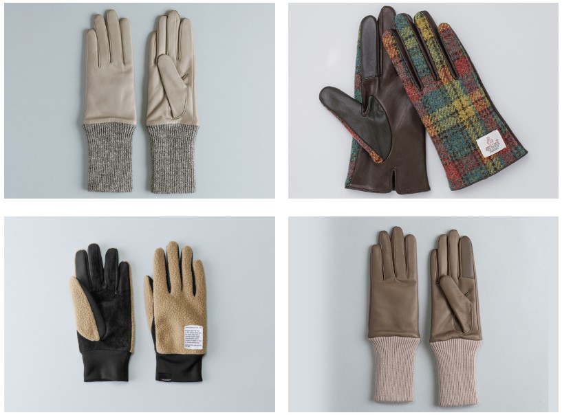 ハリスツイード メンズグローブ（クロダ）