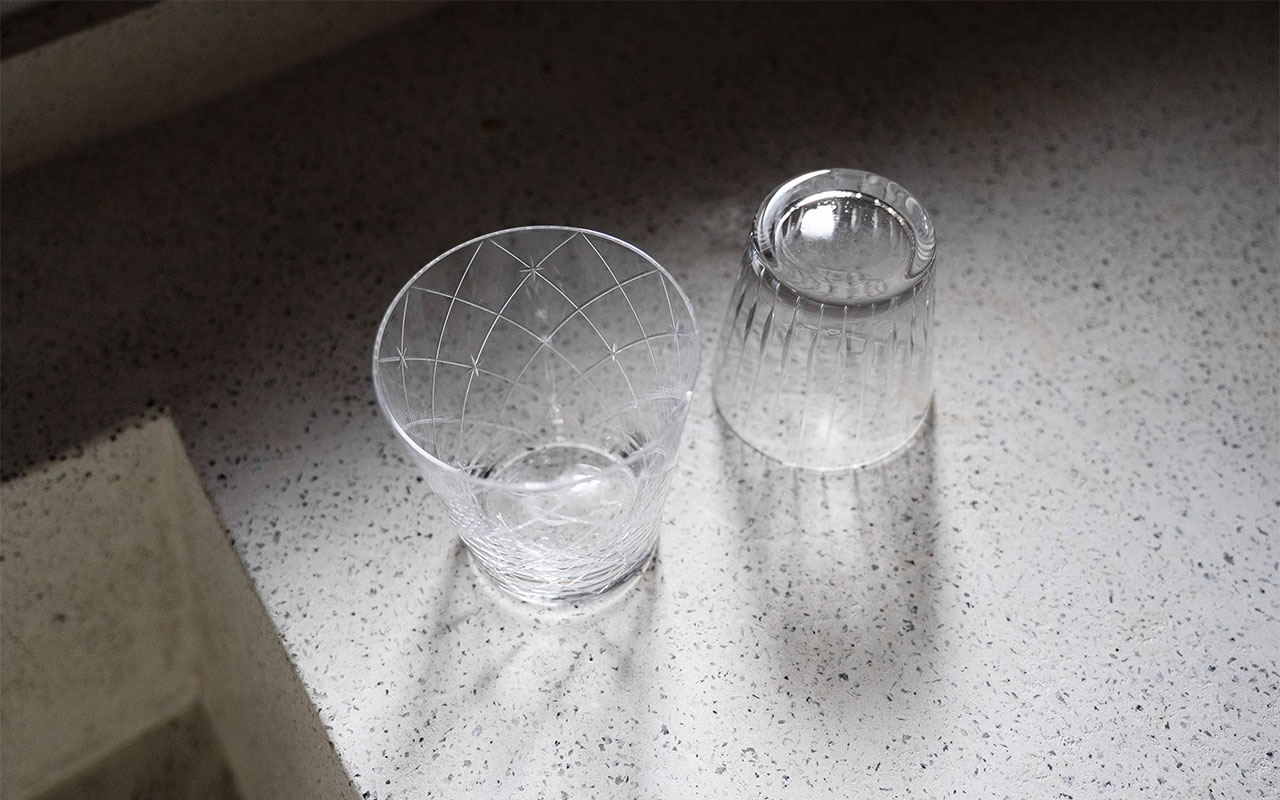 h collection water-glass