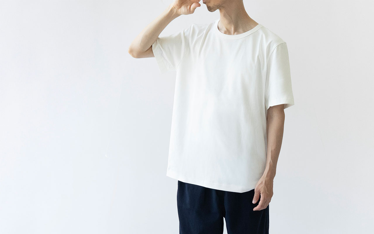 シンプルで上質な白Tシャツ│日本製 - kitt - 希少コットンを採用し