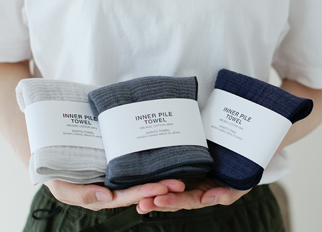 INNER PILE インナーパイルタオル SHINTO TOWEL