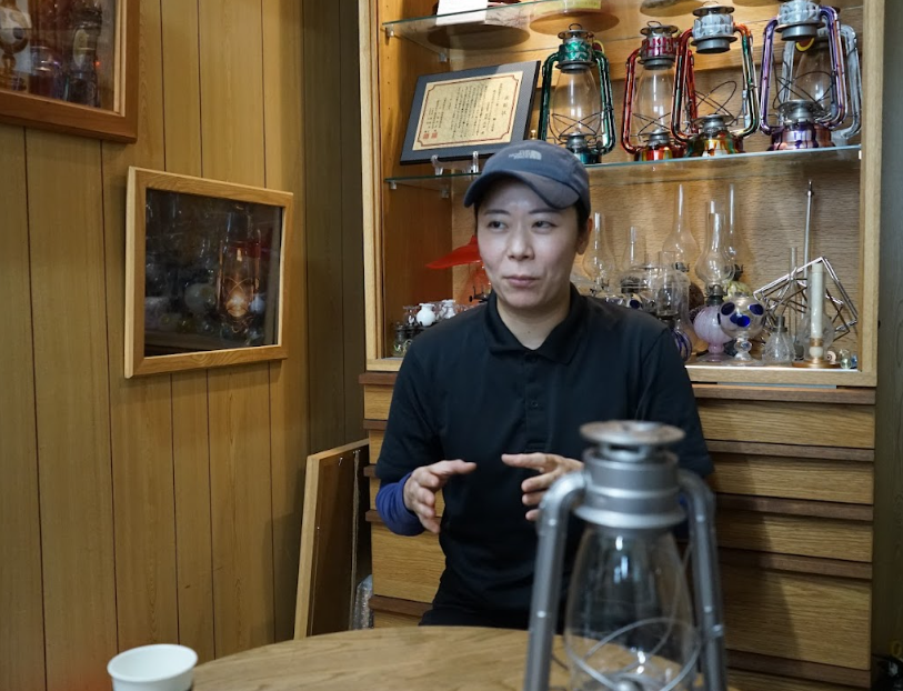 Winged Wheel ハリケーンランプ