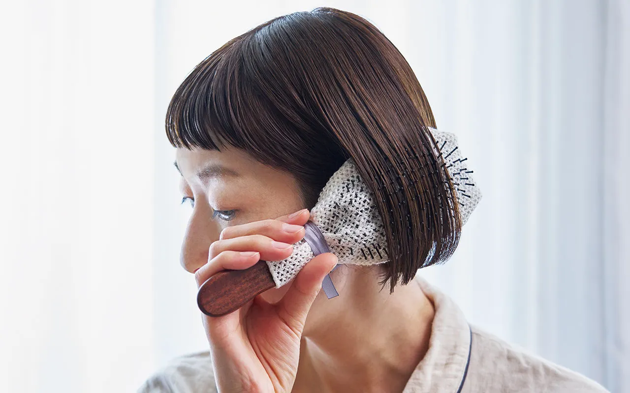上州絹屋　シルクヘアブラシカバー