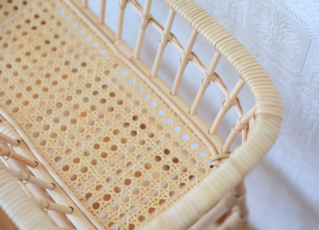 Hile ハイル ツルヤ商店 脚付きかご