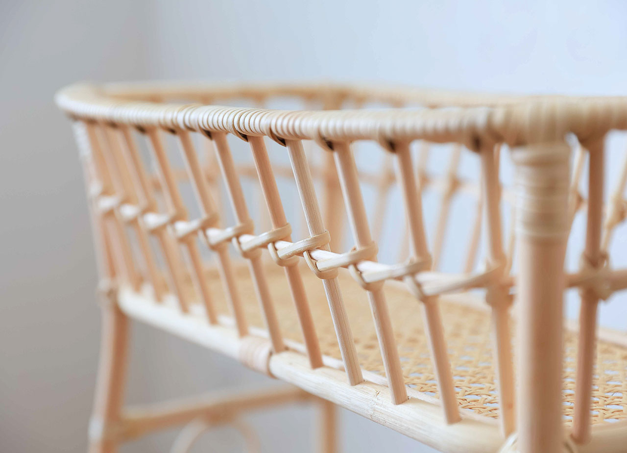 Hile ハイル ツルヤ商店 脚付きかご