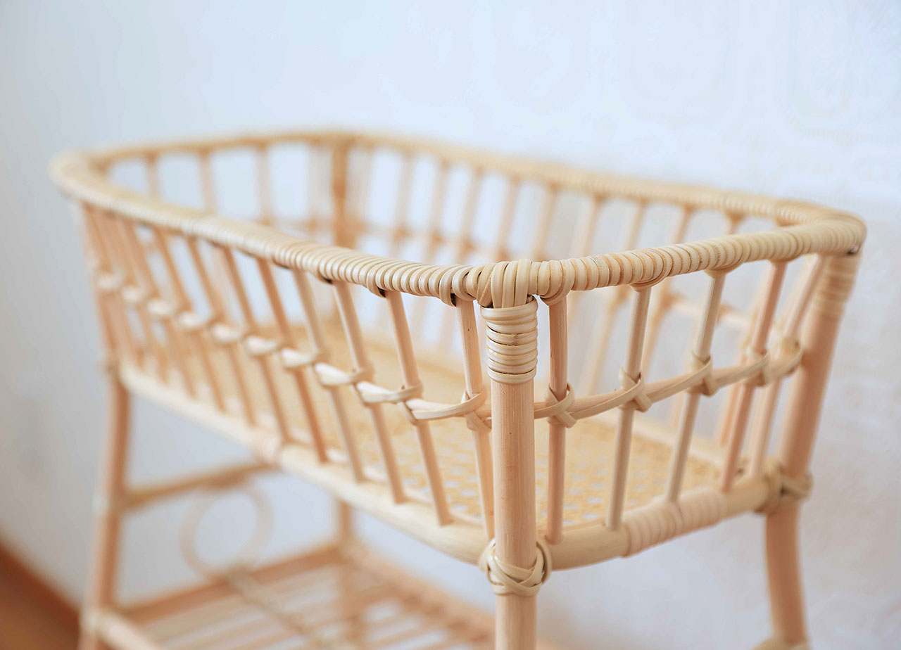 Hile ハイル ツルヤ商店 脚付きかご