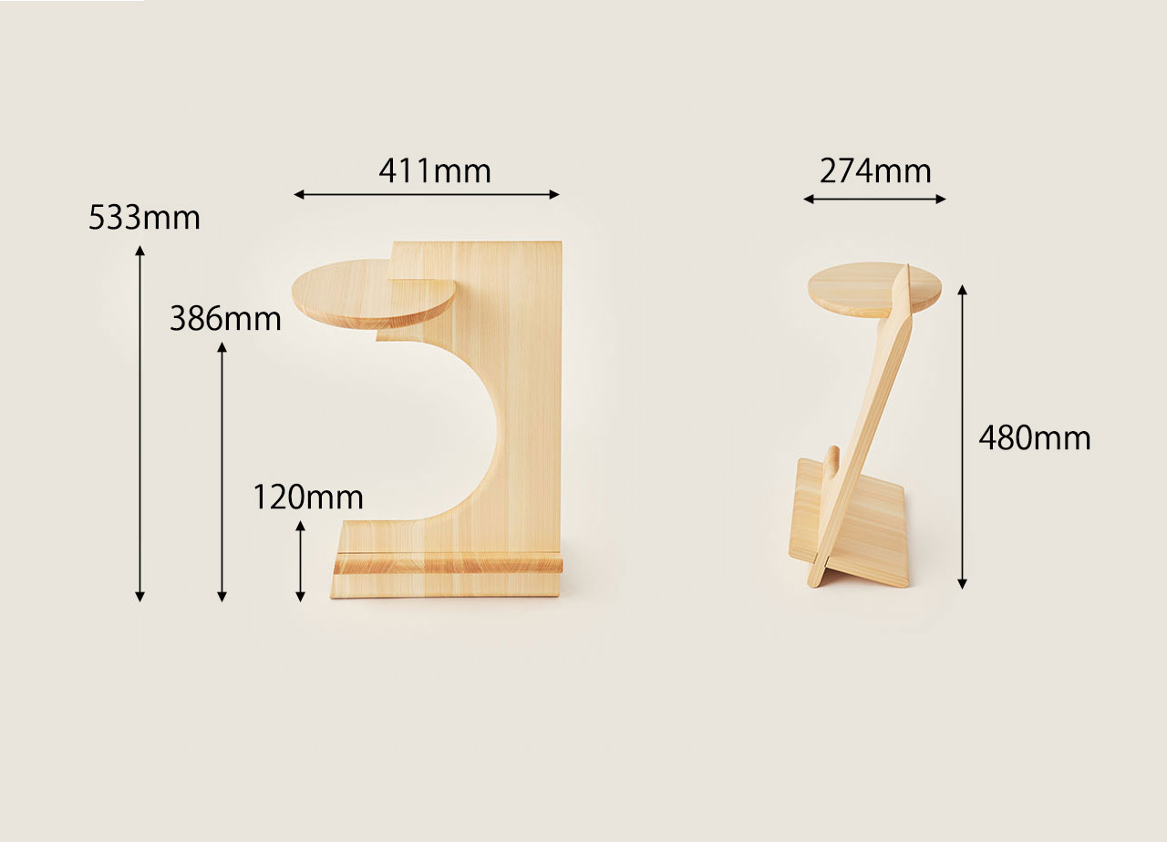 一龍木工　BOOKMARKER