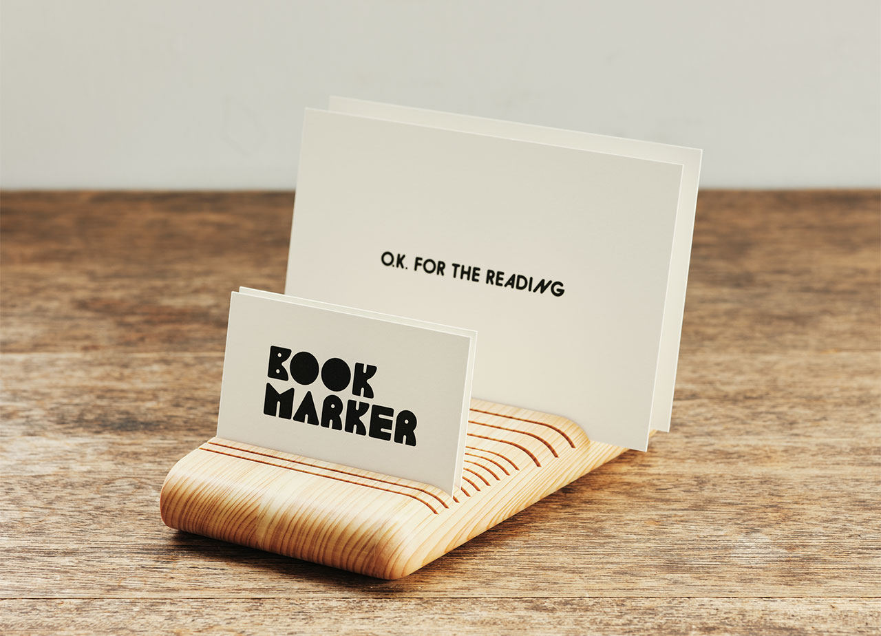 一龍木工　BOOKMARKER