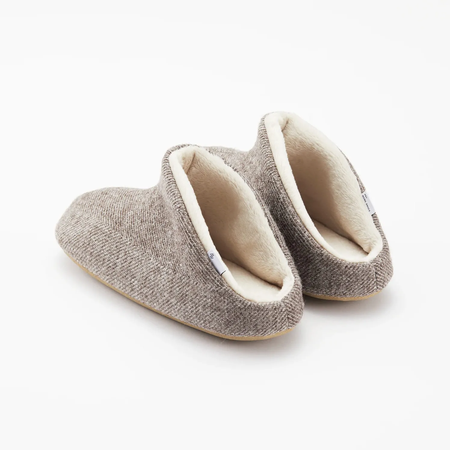 ABE HOME SHOES ウールのルームシューズ ハイカット+ボア