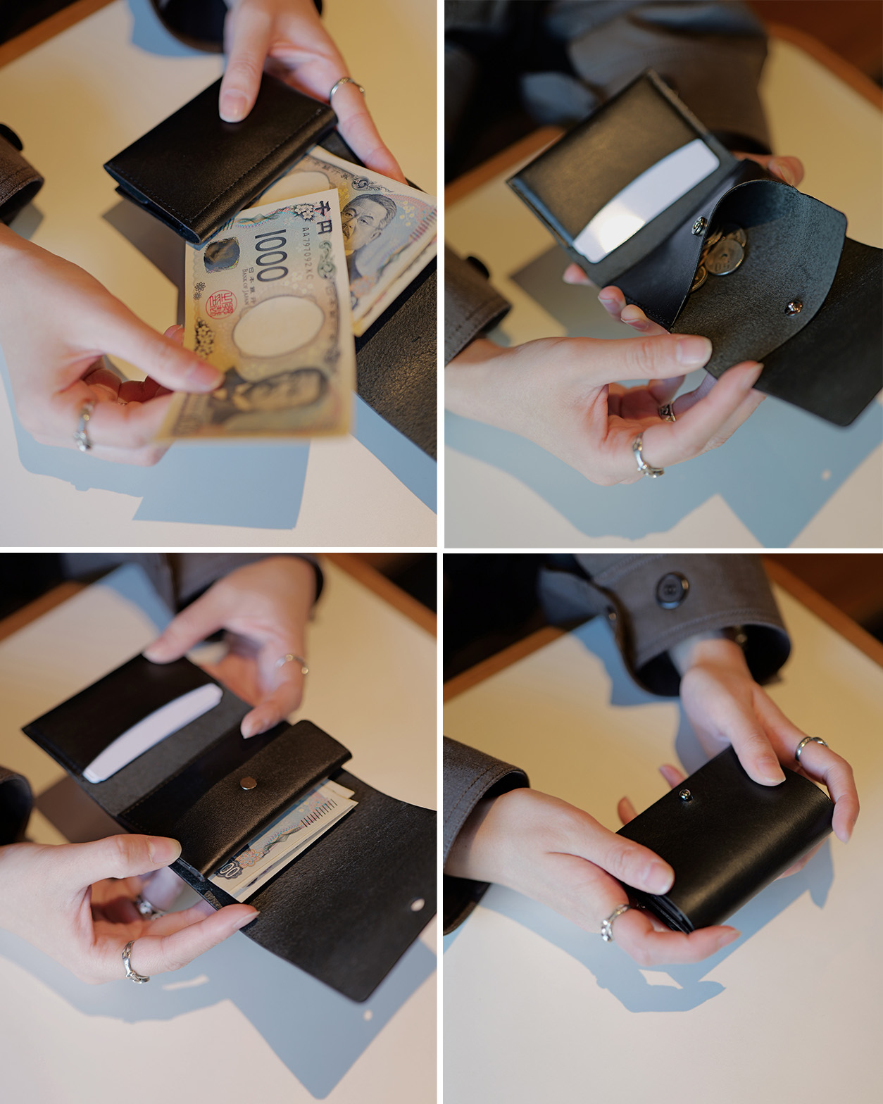 fold(フォールド)三つ折り財布