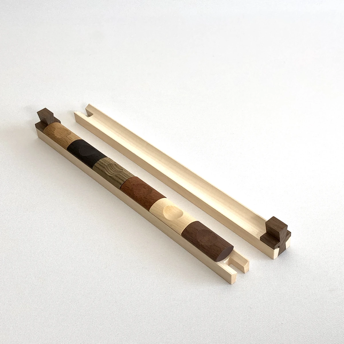 指物技術で作られた 箸置きセット - アートクラフトバウ工房 -