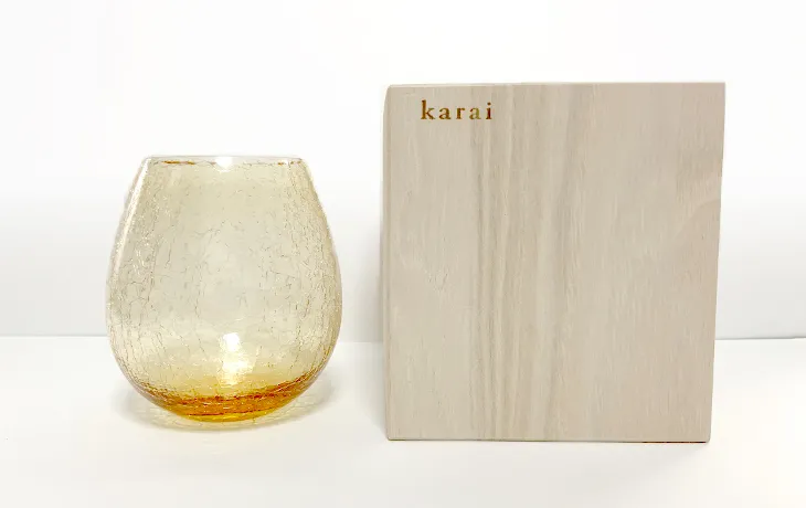 karai 花蕾 貫入 パッケージ
