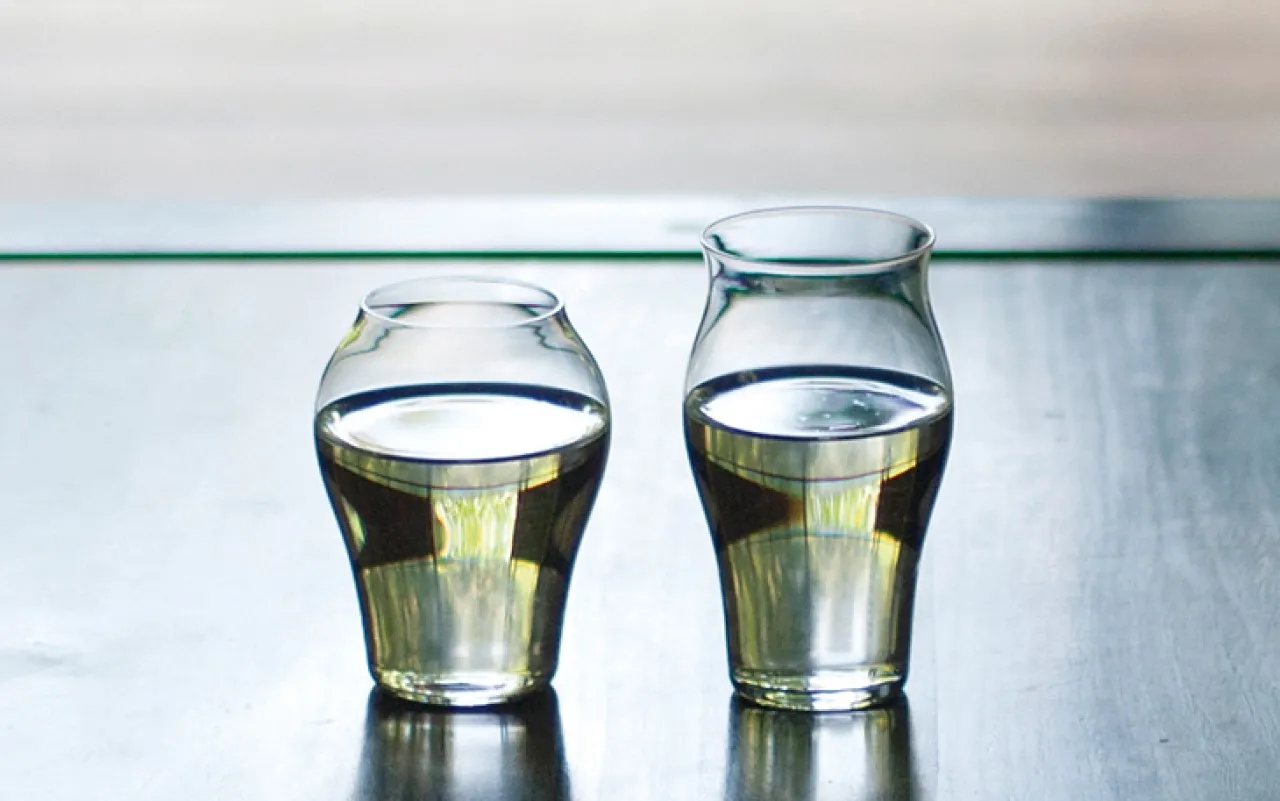 「廣田硝子」の究極の日本酒グラス 酒グラス・蕾・花セット