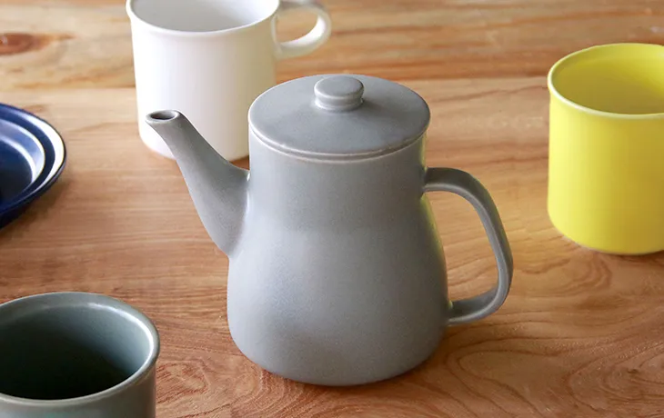 陶器のポット 陶器のポット - かもしか道具店