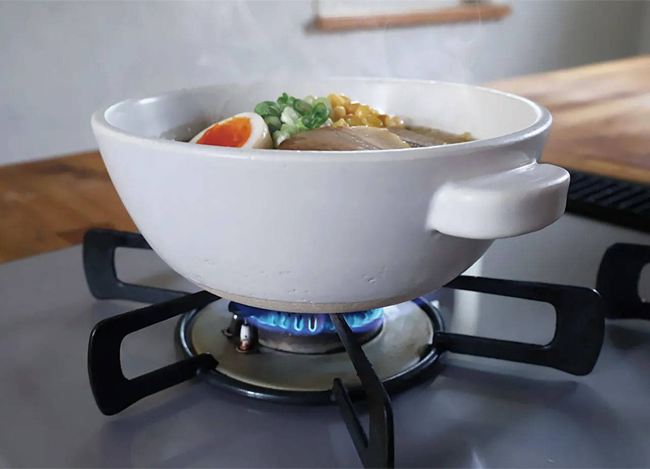 直火のラーメン鍋(かもしか道具店)