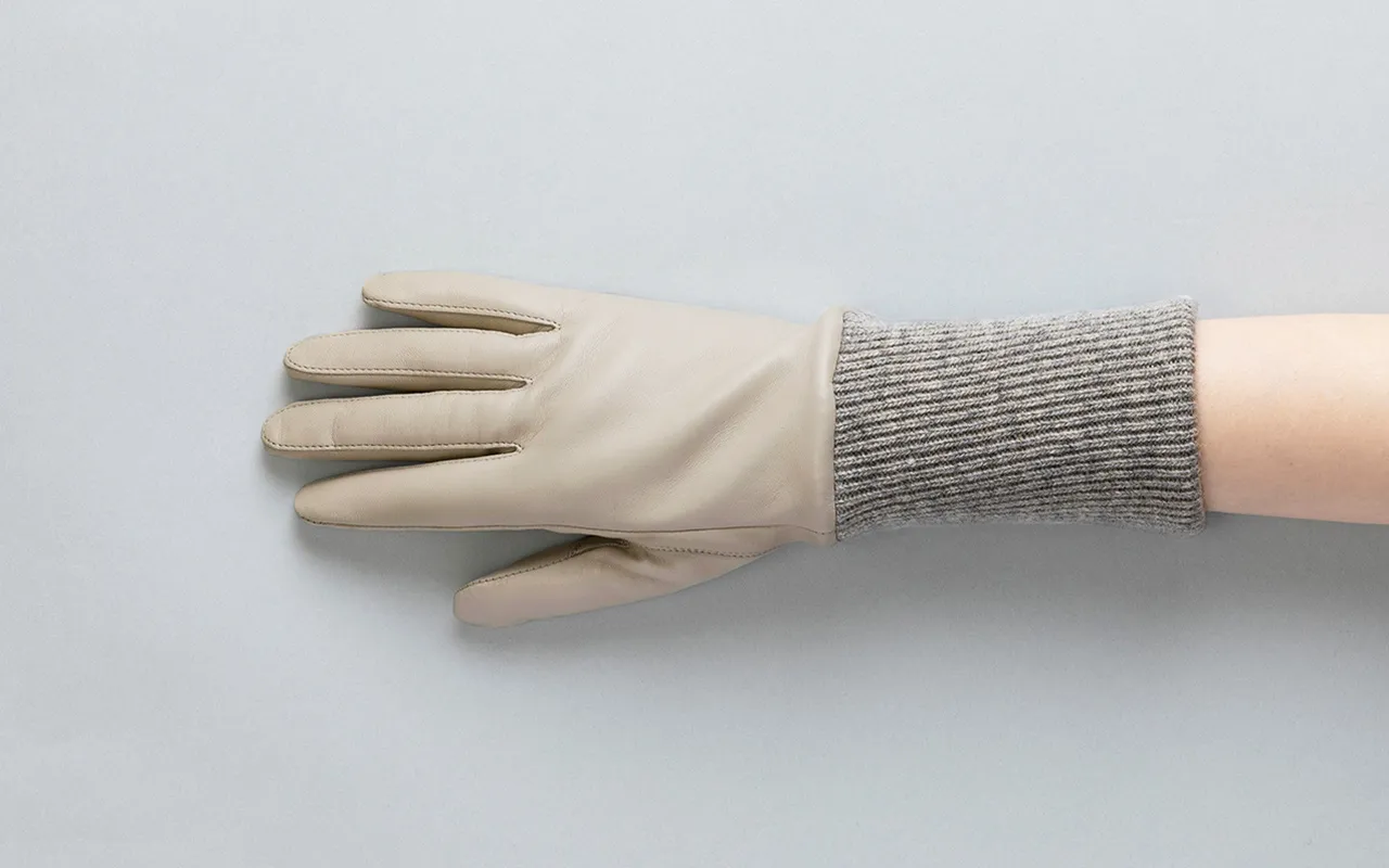 クロダ No.BR14801L4 レディース革手袋 Cuffs